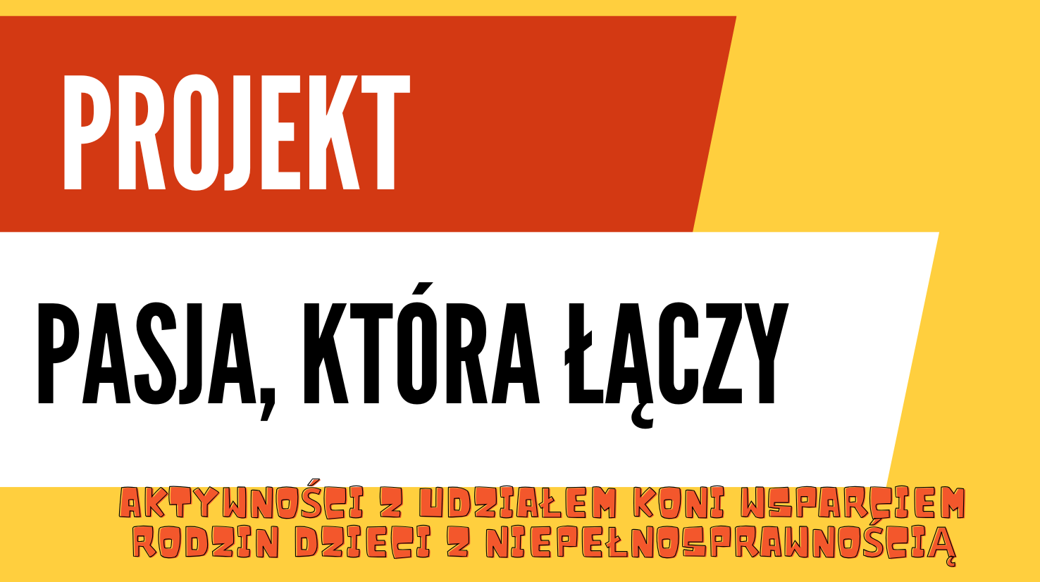 Pasja, kt&oacute;ra łączy &ndash; aktywności z udziałem koni wsparciem rodzin dzieci z niepełnosprawnością